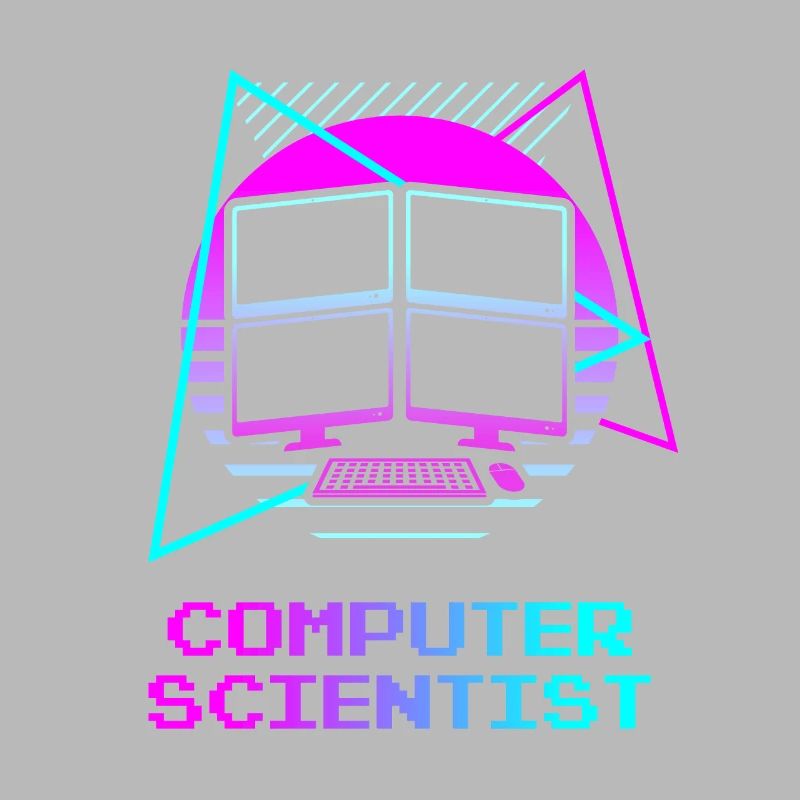 Retro Computer Scientist Information