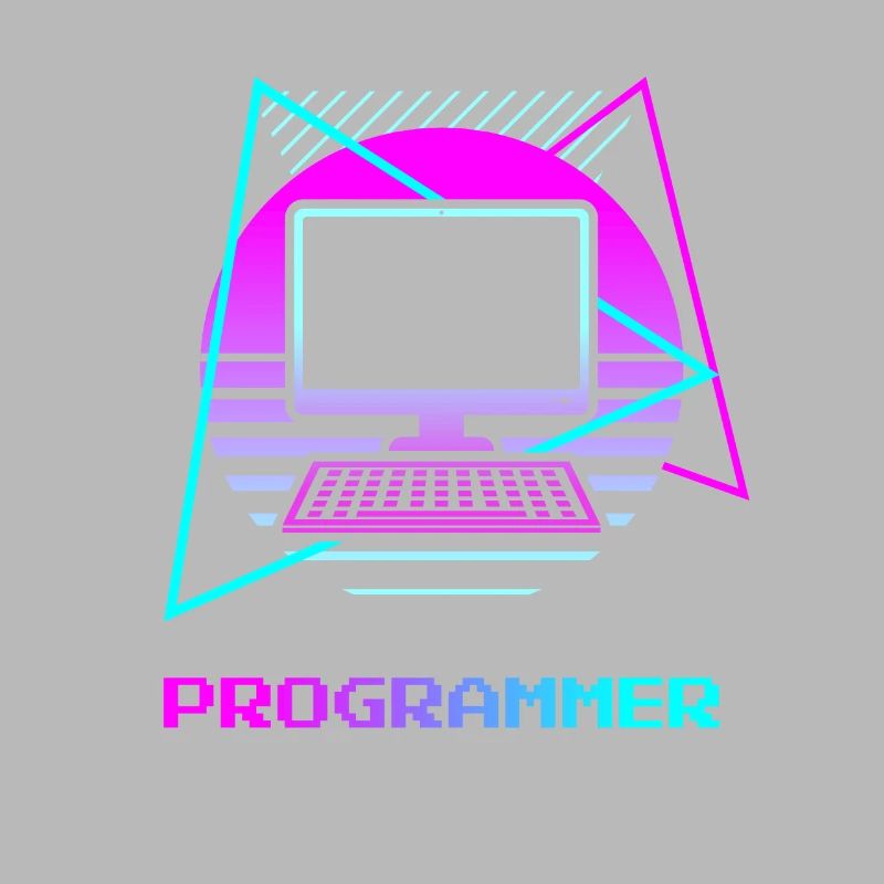 Programmeur rétro Programmation Informatique