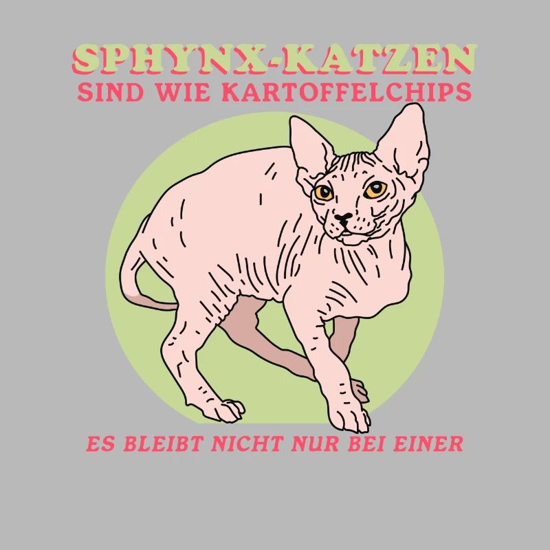 Sphynx Cat Propriétaire de chat Cadeau de propriétaire de chat