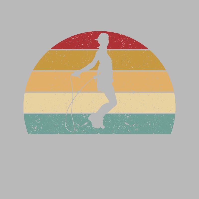 Funny Skipping Rope Springseil Nur ein Mädchen, da