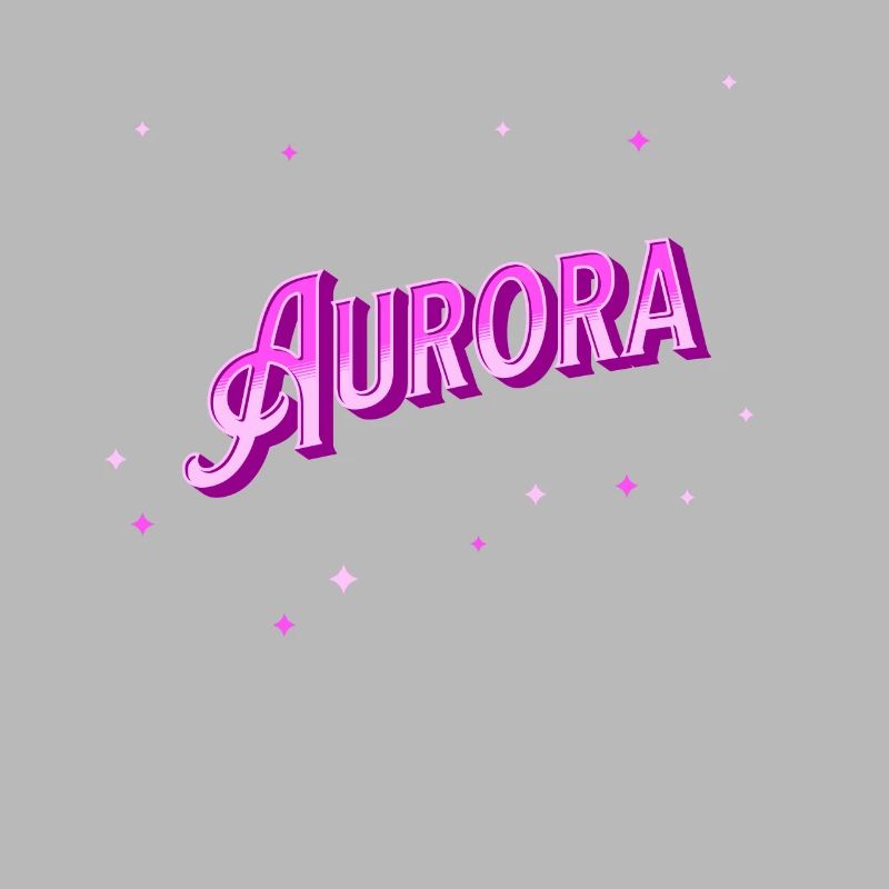 Aurora name personalized