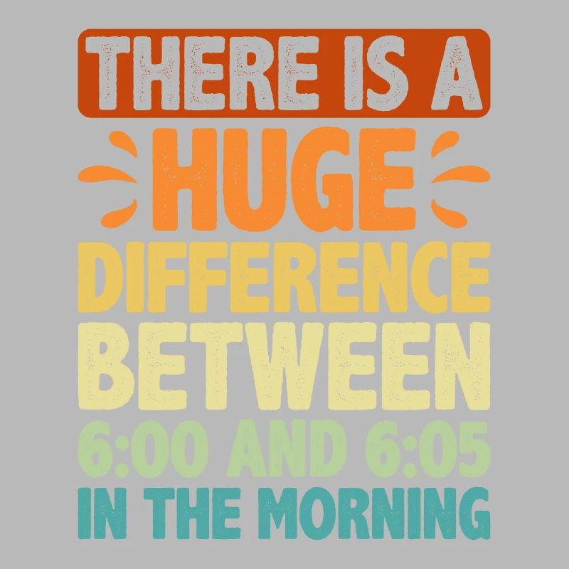 There Is A Difference Between 6:00 And 6:05 2