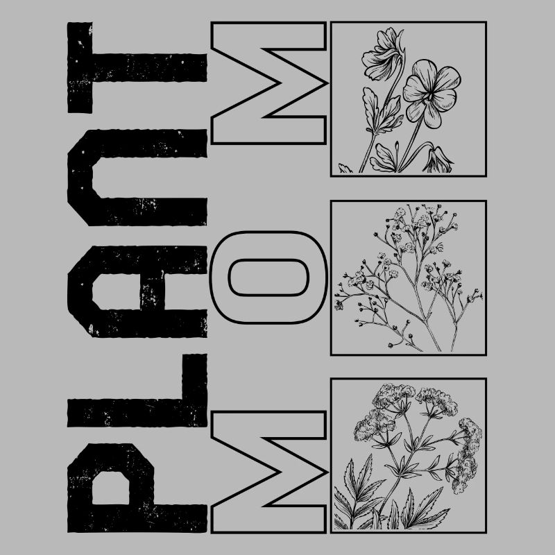 Mutterhemd, Pflanzenmutter Blumen Botaniker-Tee,