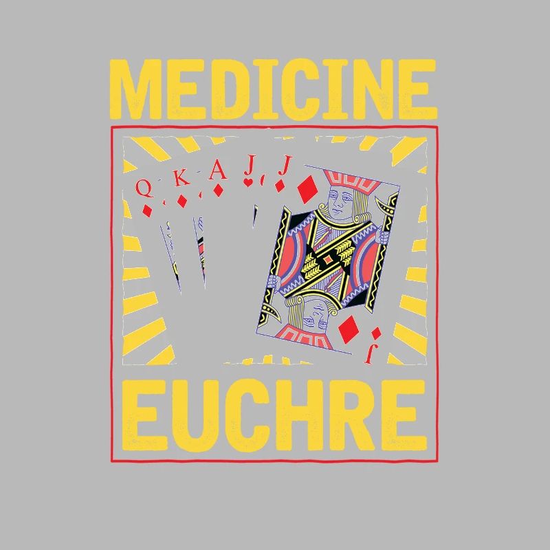 Médecine Euchre - Euchre Player Card Game Euchre