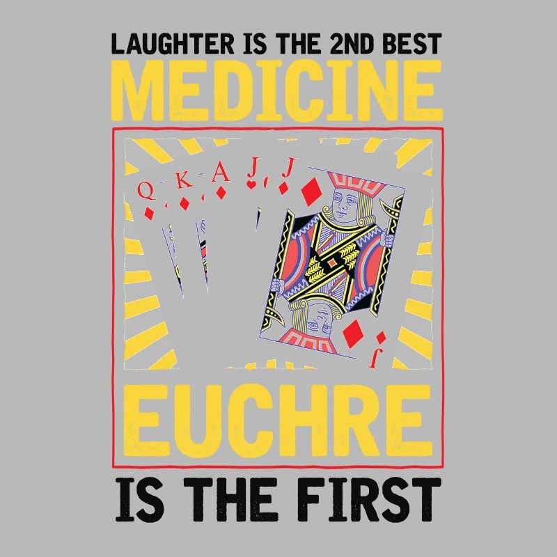 Médecine Euchre - Euchre Player Card Game Euchre