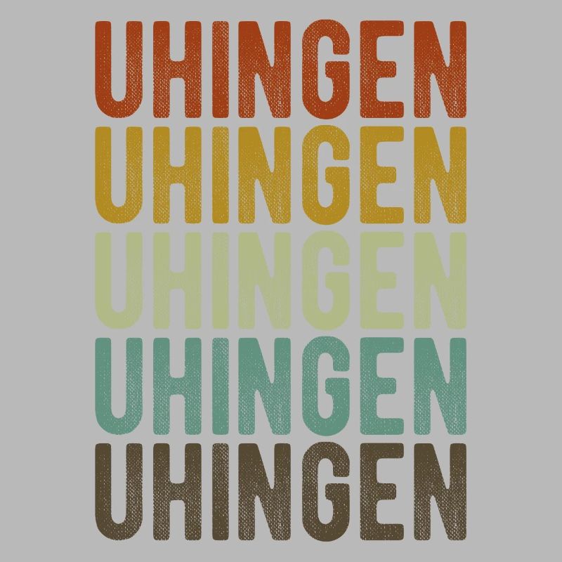 Uhingen City Rétro Vintage