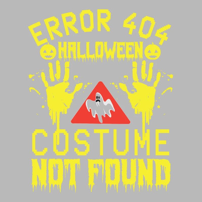 Error 404 Costume Not Found Halloween Coding