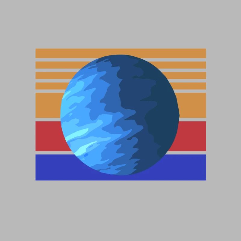 Propulsé par URANUS Retro Solar System Planet