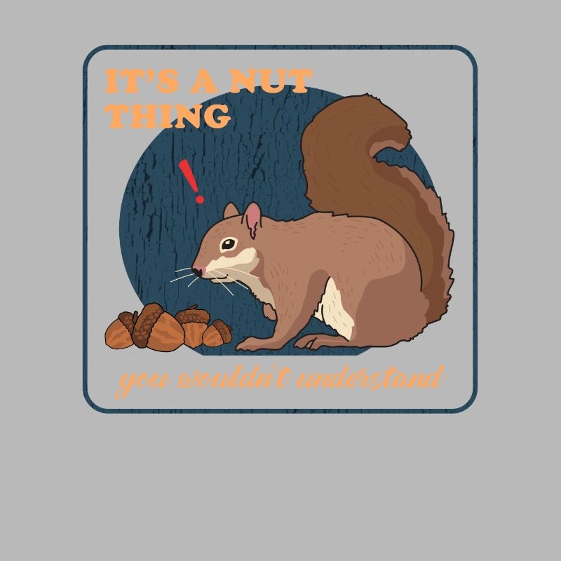 Cute Squirrel Grey Squirrel Gift