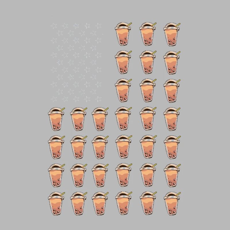 Bubble Tea USA Flag