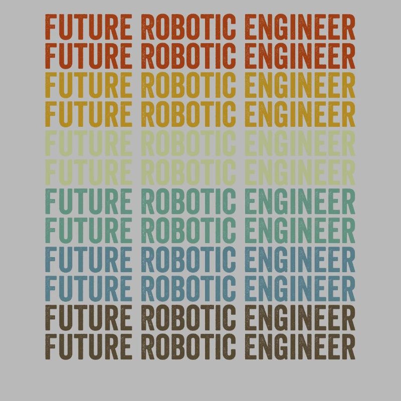 Future robot engineer robot lover Ro