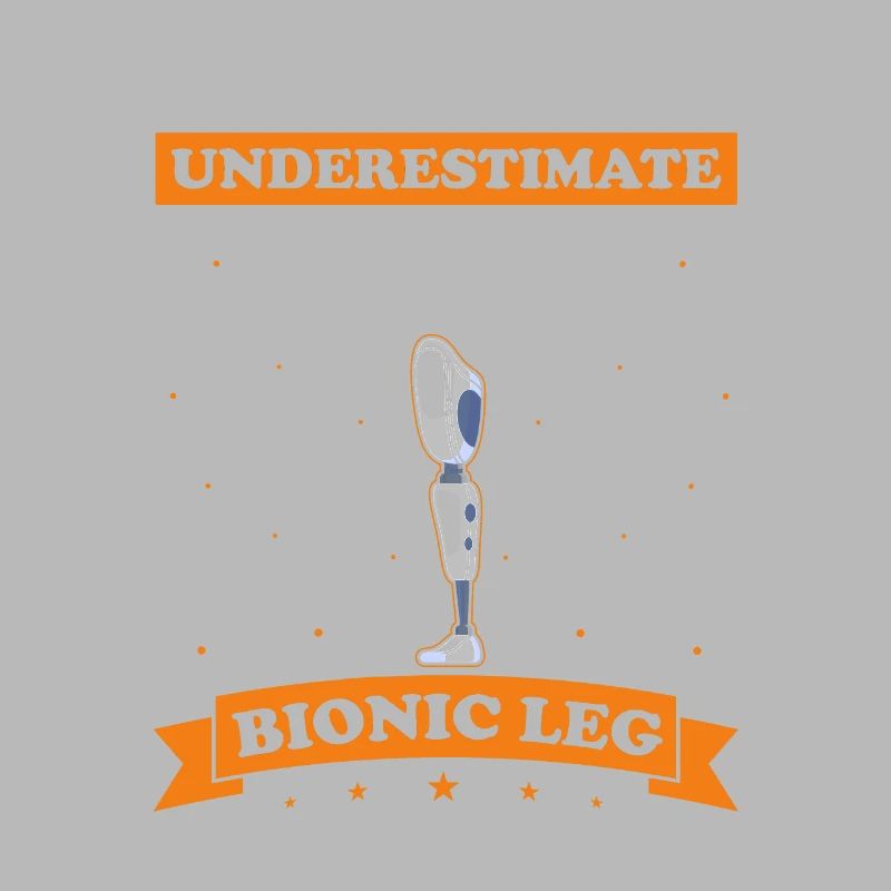 Bionic leg design for leg prostheses