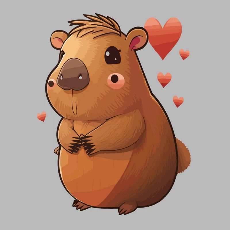 Lovely capybara