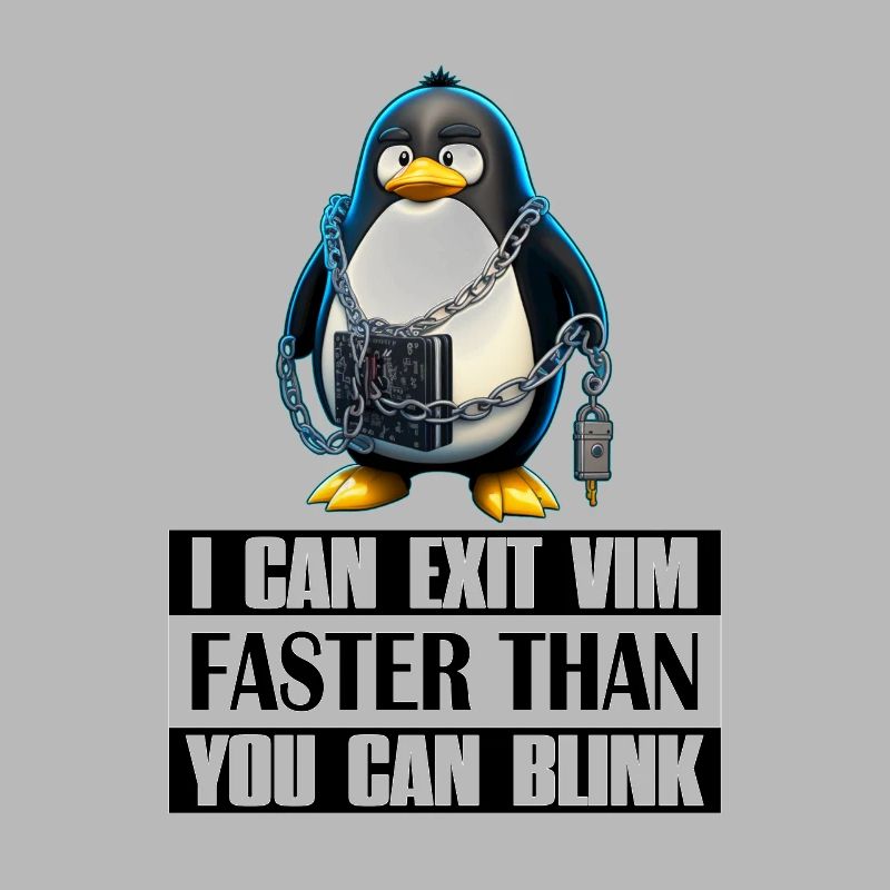 I Can Exit VIM Faster Than You Can Blink Linux Fun