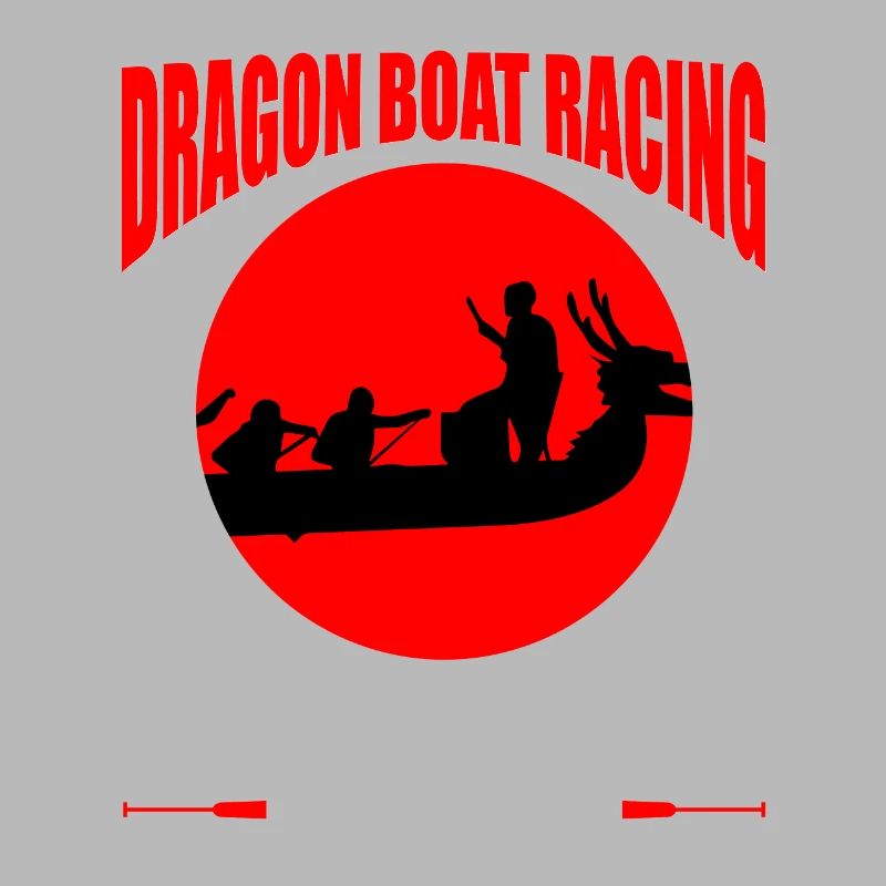 Conception de course de bateaux-dragons pour Dragon Boating