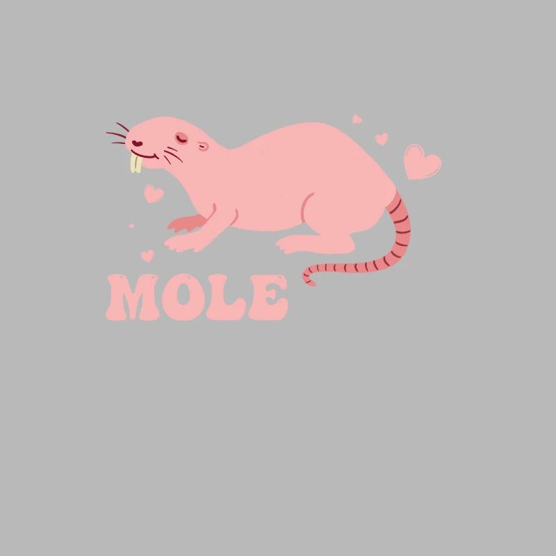 Funny Less Stress Mole Chill A Mole Puns Lover