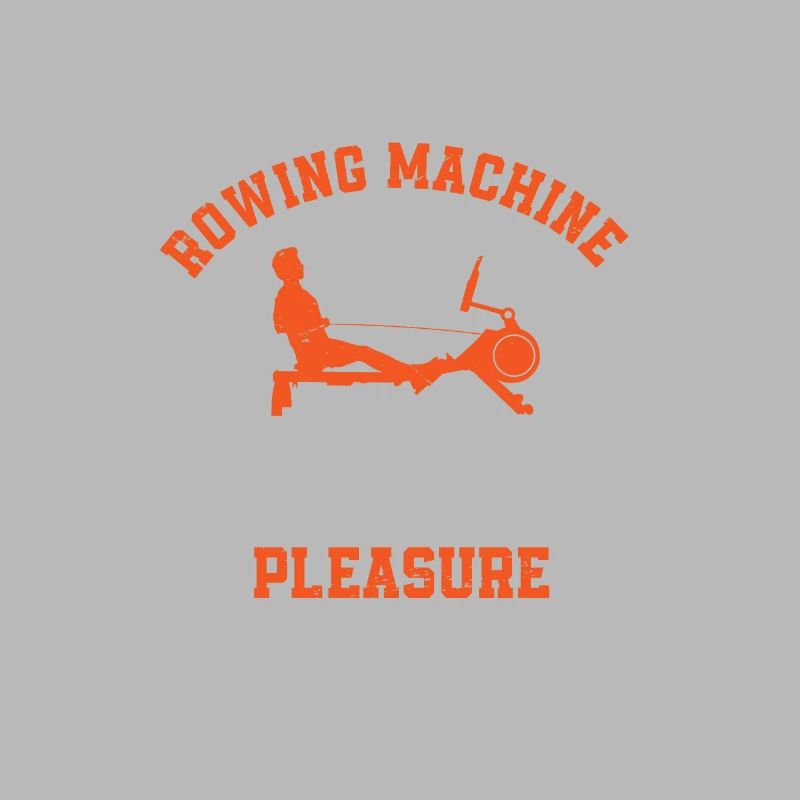 La douleur de la machine à ramer rencontre le plaisir Rangée drôle