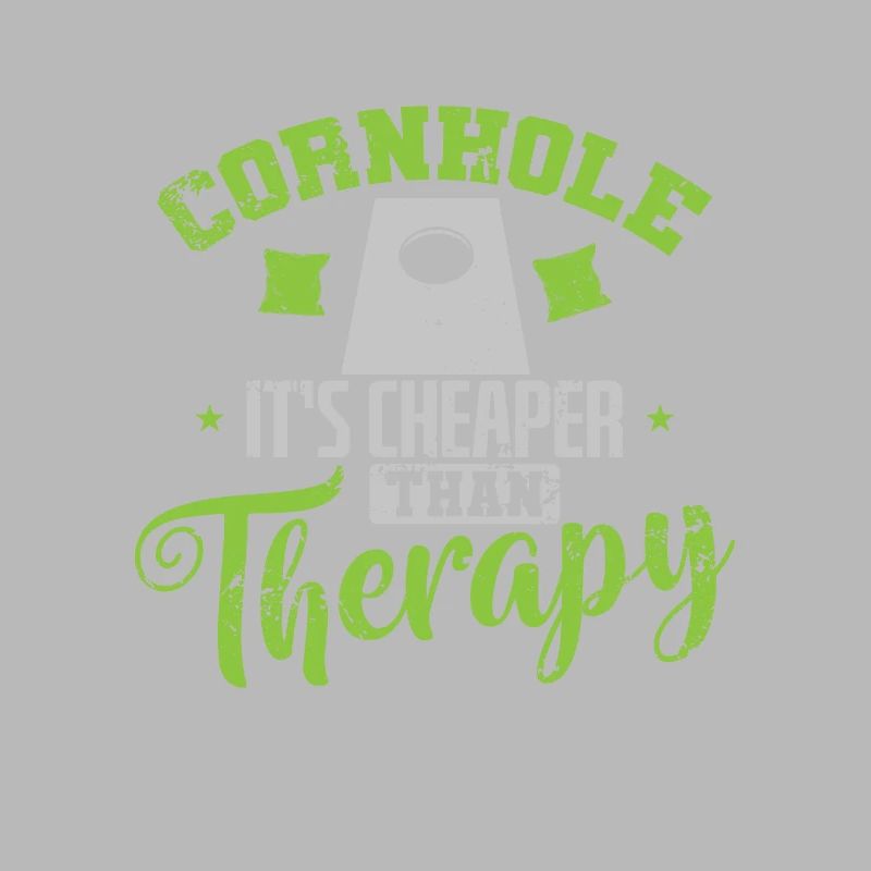 Cornhole c’est moins cher que Therapy Hobby