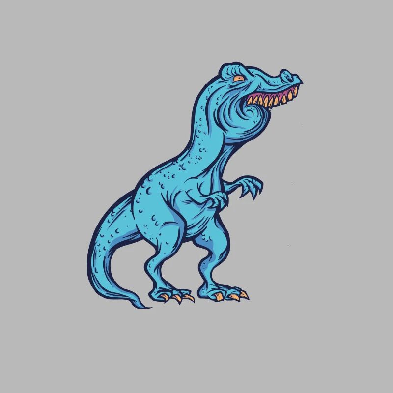 TRex Meme Dinosaur with Overbite Steffen with ph