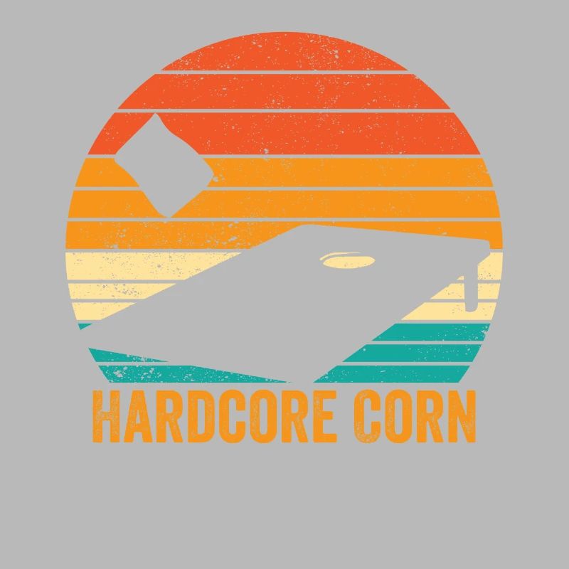 Funny Cornhole Corn Hole Retro