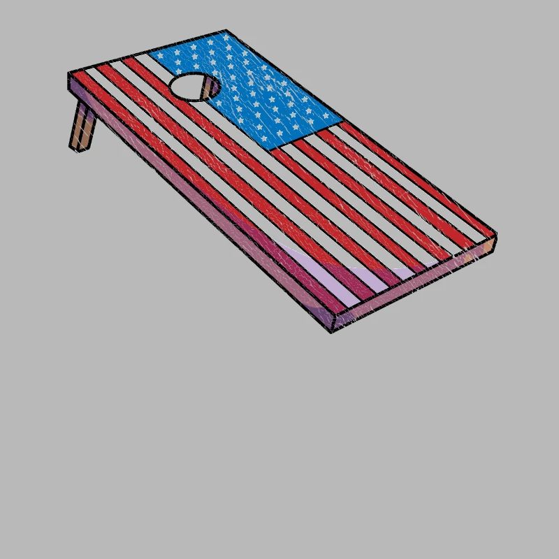 Cornhole Corn Hole Patriotic