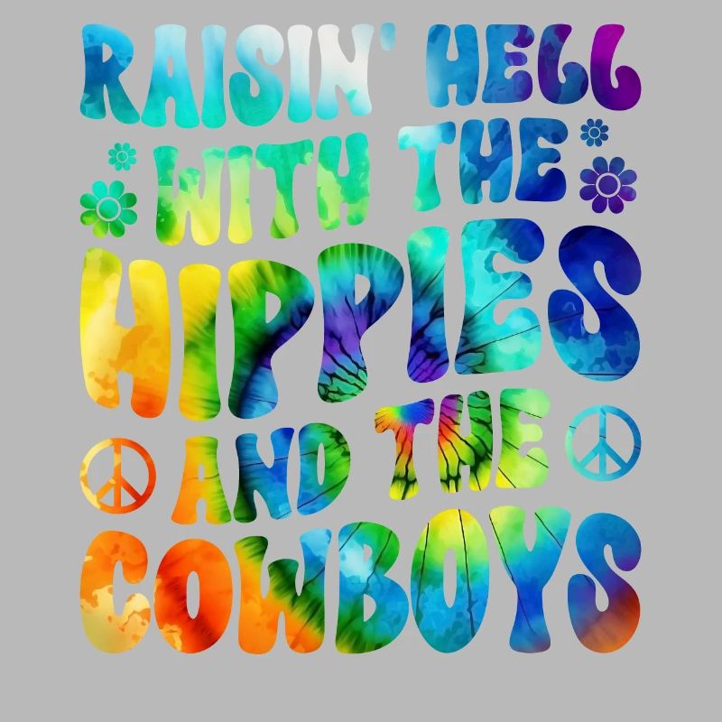 Tie dyeing peace
