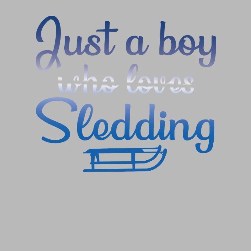 Sledding Boys Design
