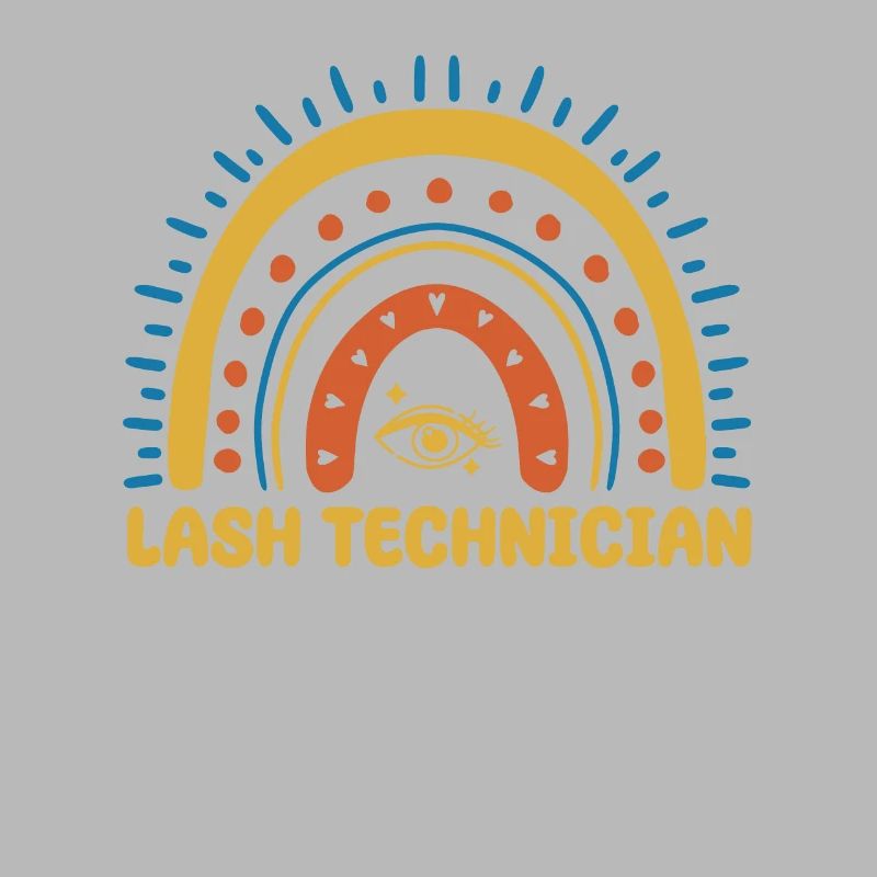 Lash Tech Boho Rainbow