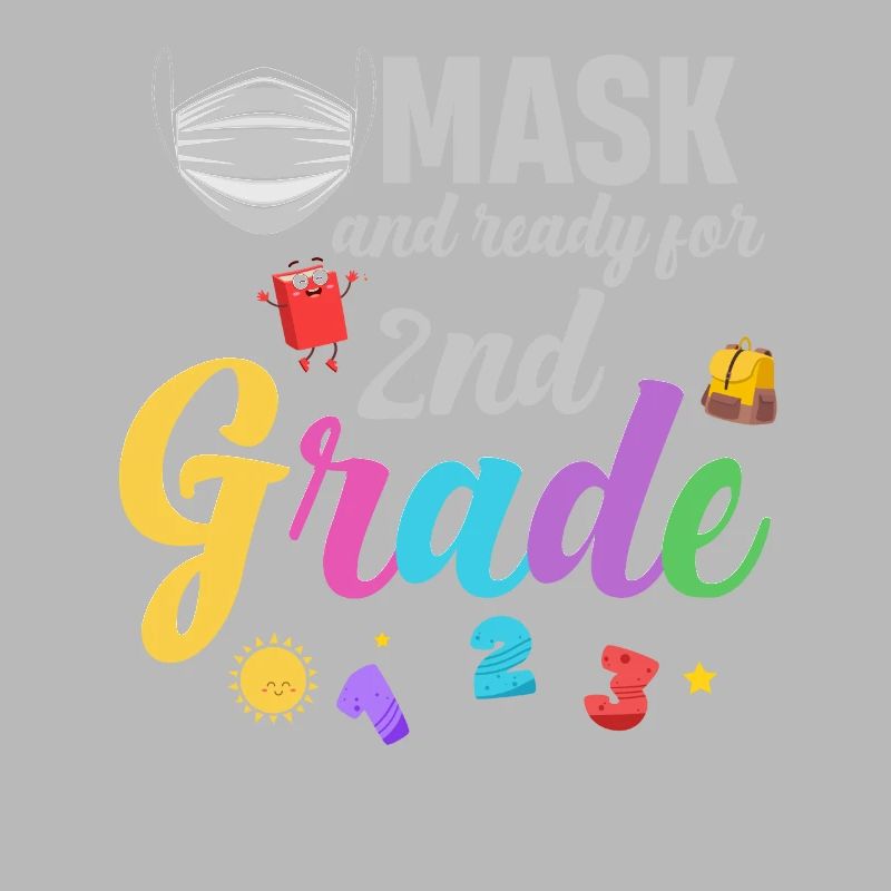 Mask and ready for 2nd class, ready for