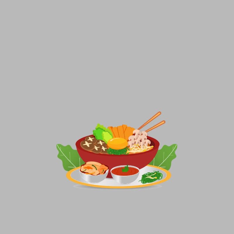 Keep It Simple Bibimpap Maki Kawaii Samgyeopsal