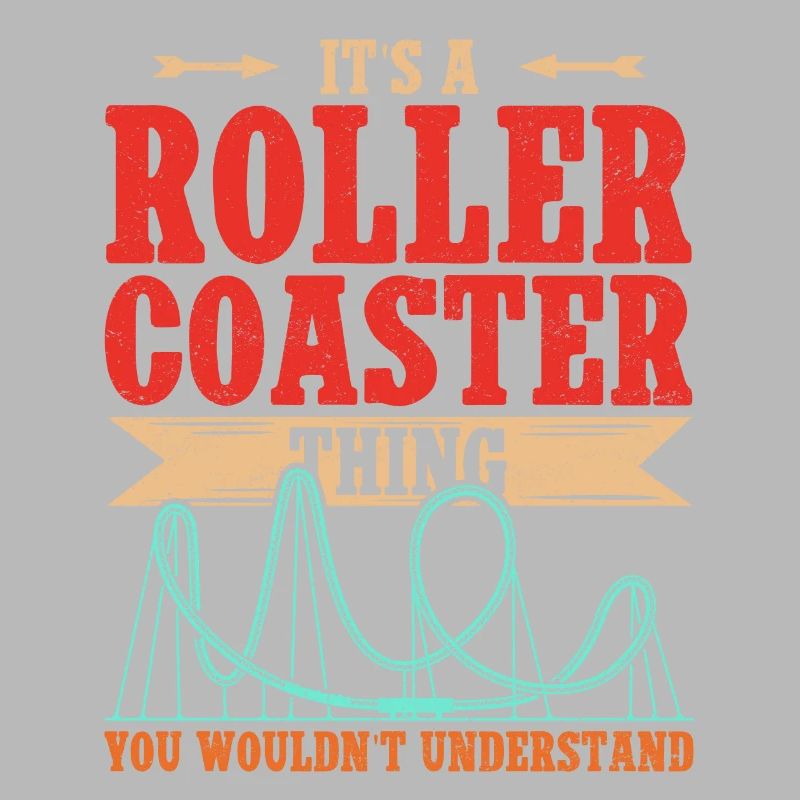 Achterbahn Rollercoaster Roller Coaster Geschenk