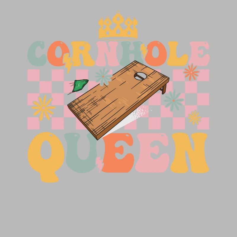 Groovy Cornhole Mom Corn Hole