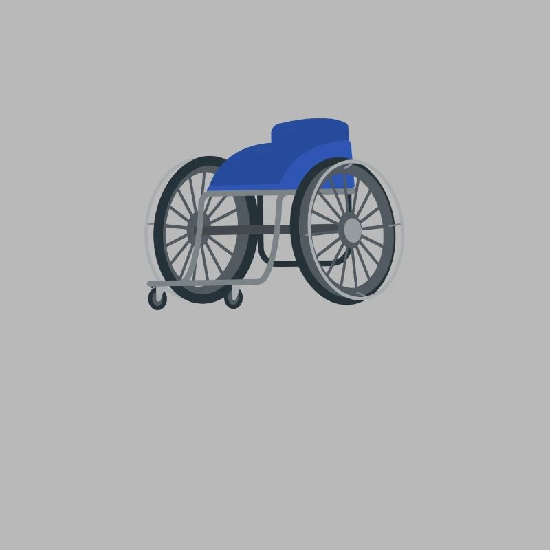 Ich Habe Stuhlfähigkeiten Lustig Paralympischer