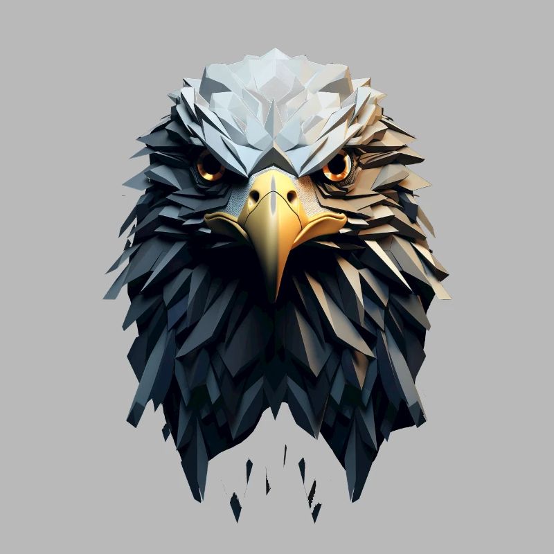 Geometric Eagle Animation