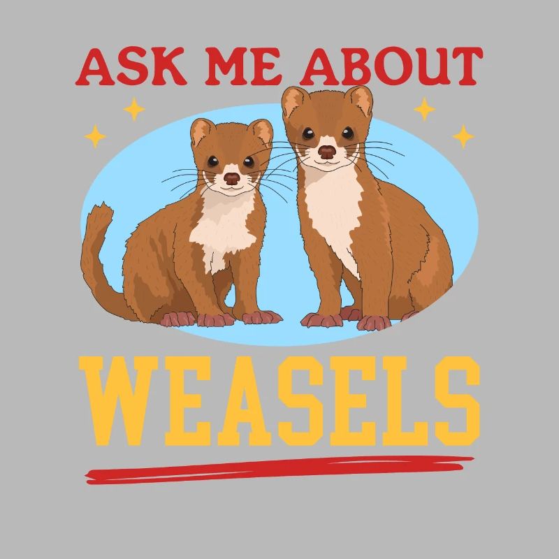Weasel Hermännchen Mouse Weasel Gift