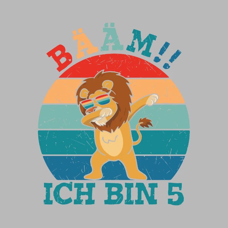 Bääm Ich bin 5 Löwe