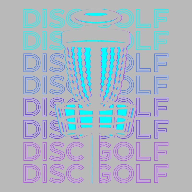 Disc Golf Disc Golf Disc Golfer Rétro