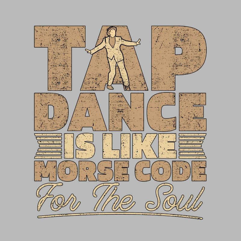 Les claquettes, c’est comme la danse en code Morse, le danseur de claquettes