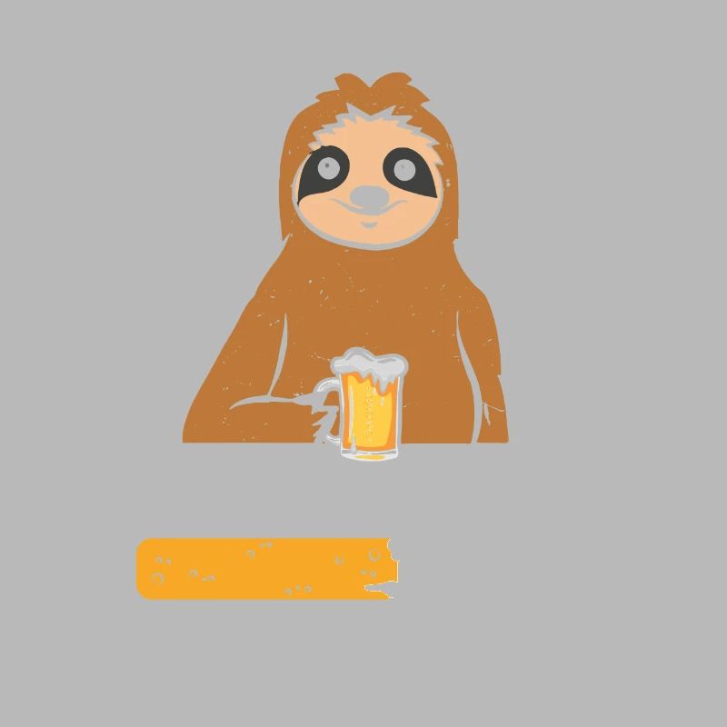 Bierschiss Loading Beer Sloth