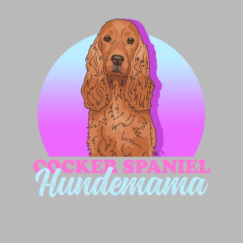 Cocker Spaniel chien maman | Cadeau Cocker Spaniel
