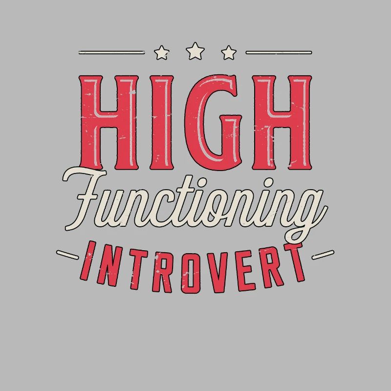 Introvert High Functioning Introverted Personality