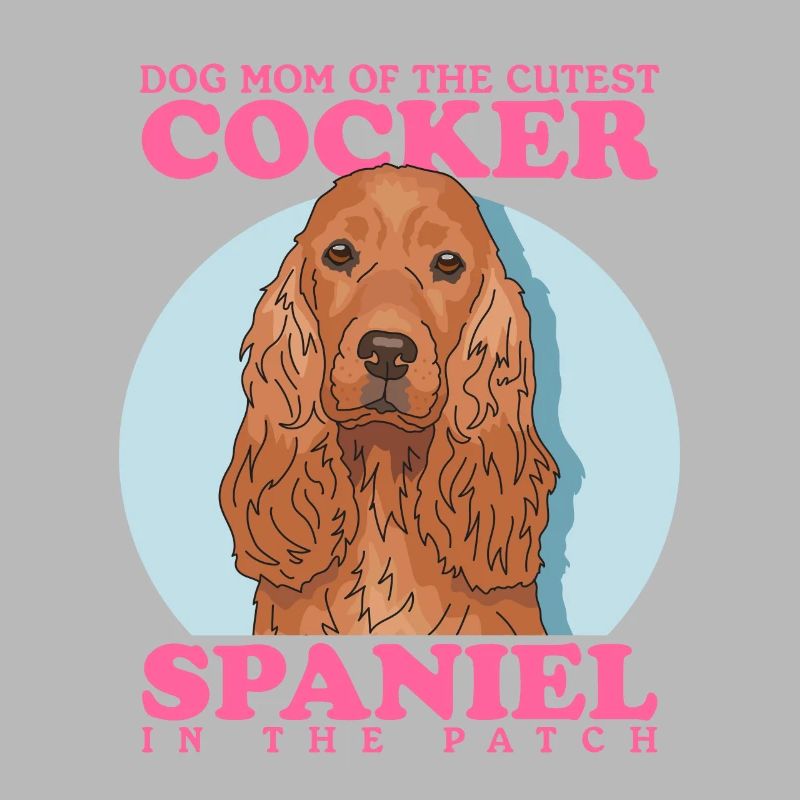 Cocker Spaniel Maman Cocker Spaniel Cadeau