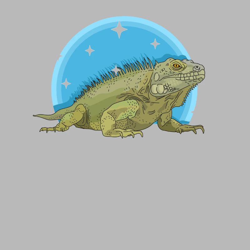 Iguana Lizard Reptile Iguanas Gift
