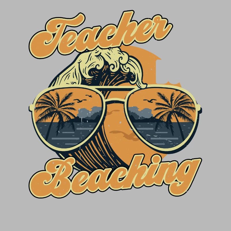 Teacher Off Duty Beaching Not Teaching 3