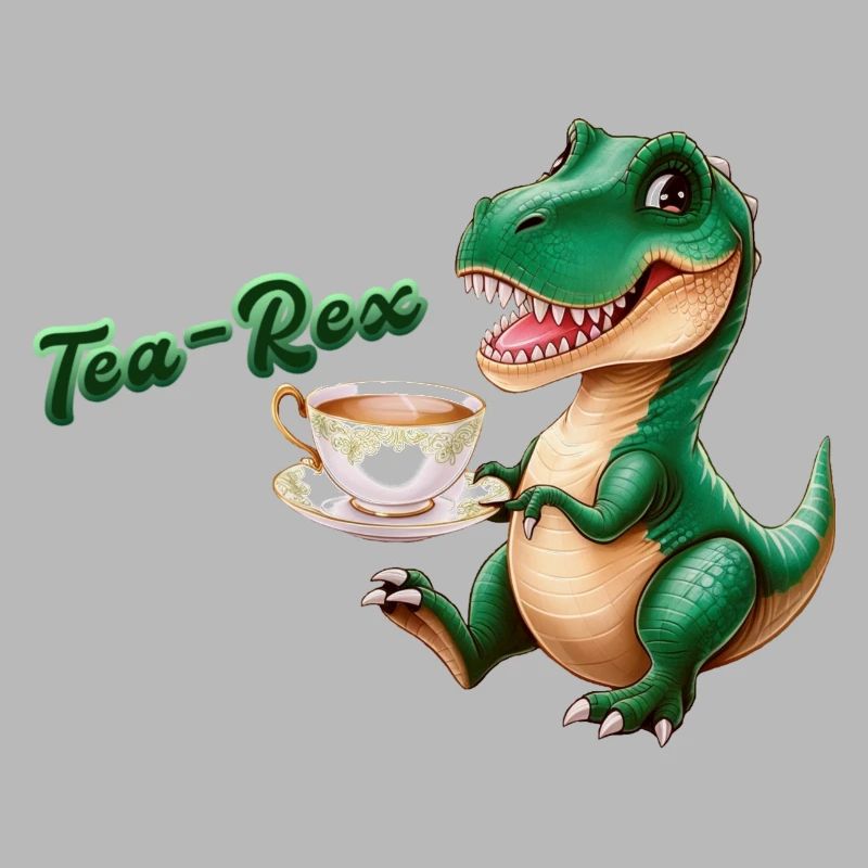 Tea-Rex |T-Rex | Rex | Dinosaure | Calembour