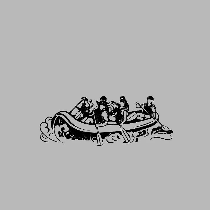 Je préfère ramer dans les rapides en faisant du rafting dans l’eau