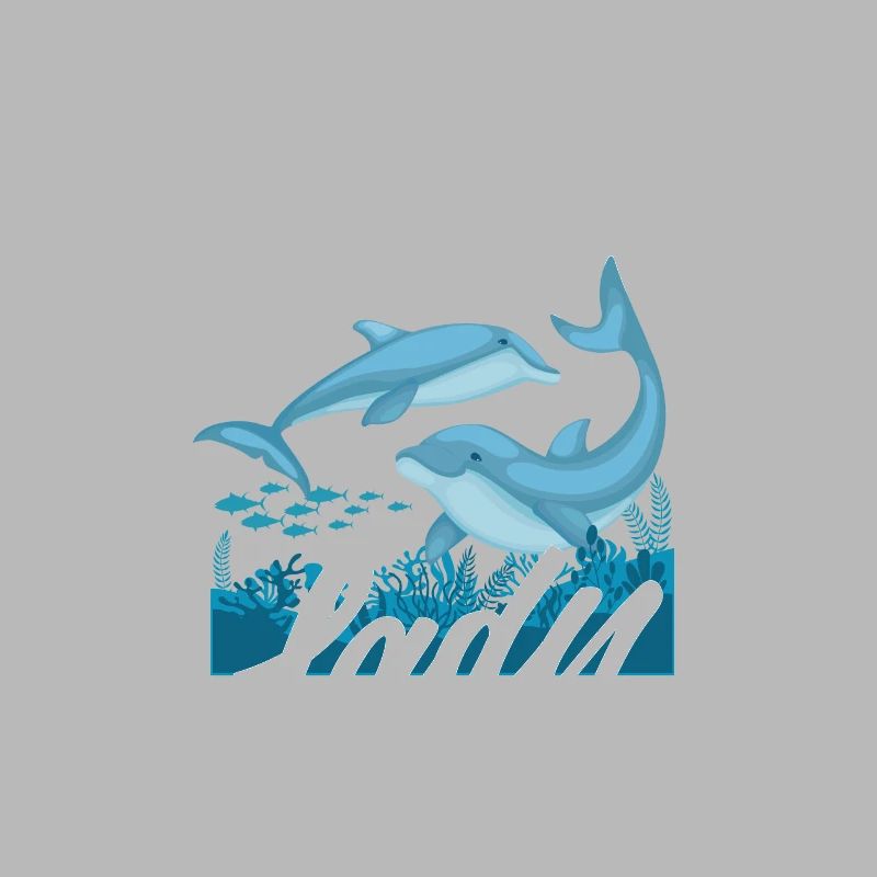 Crazy Dolphin Lady