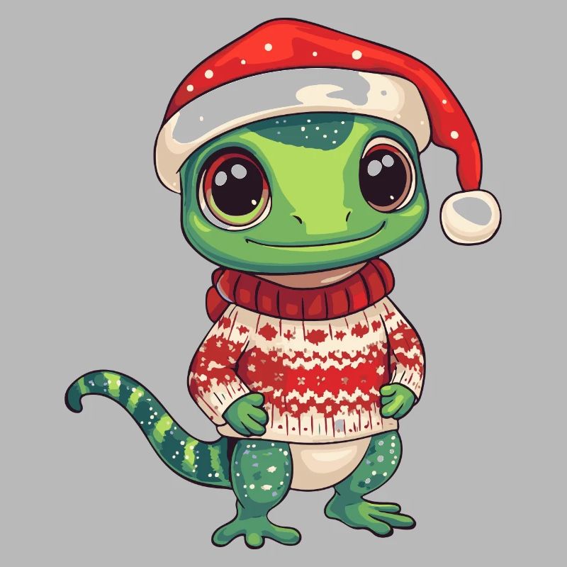 Echse Weihnachten Comic