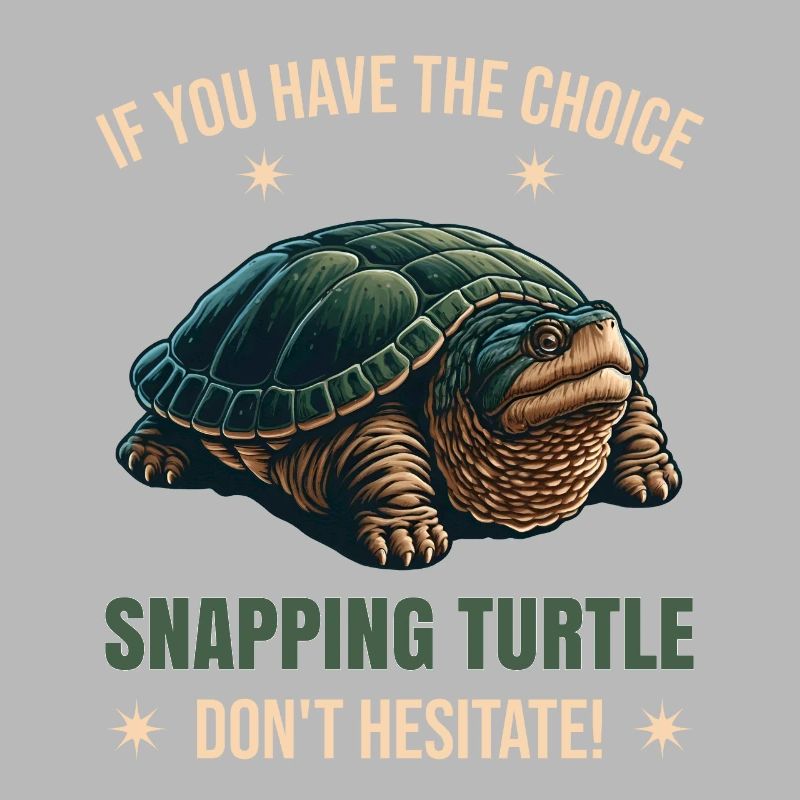 Alligator Snapping Turtle Saying | Funny
