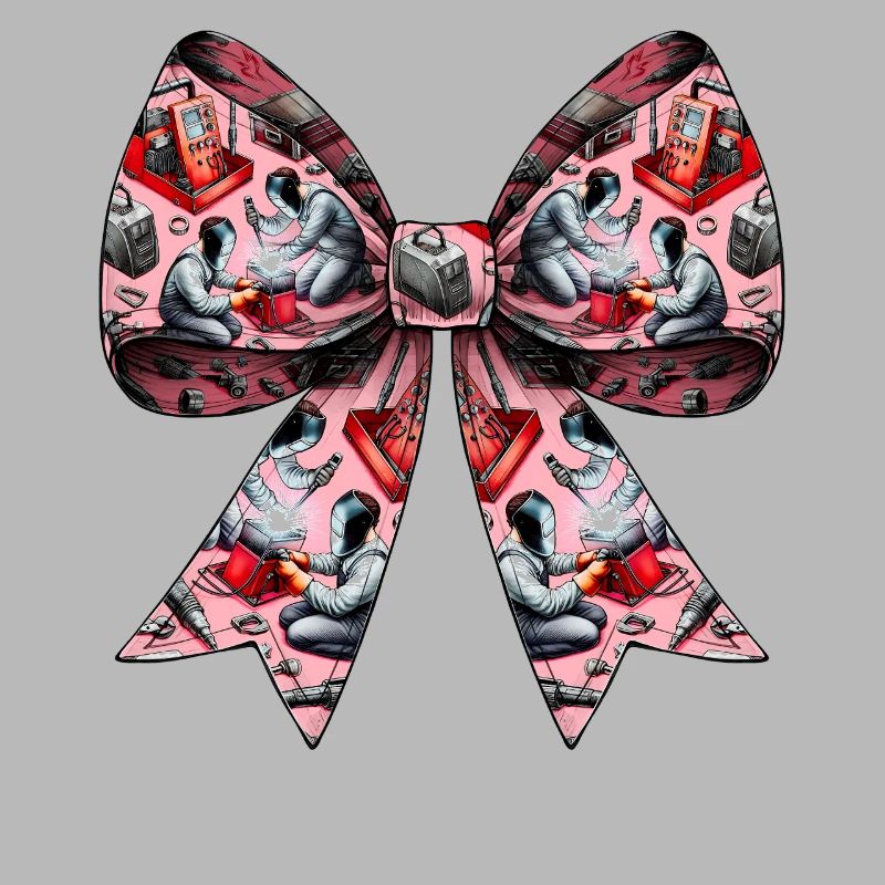 Coquette Bow Welding Welder Weld Pattern